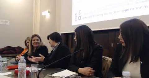 Το πάνελ της 1ης εκπαιδευτικής δράσης της ΕΕΔΑ
